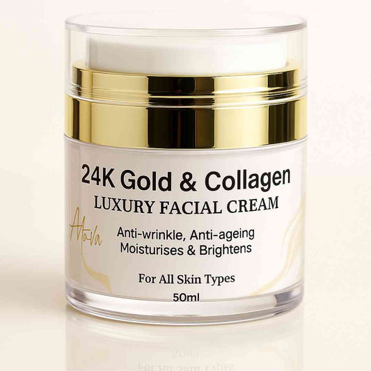 24K GOLD & COLLAGEN LUXURY FACIAL CREAM: Your Anti Ageing Solution