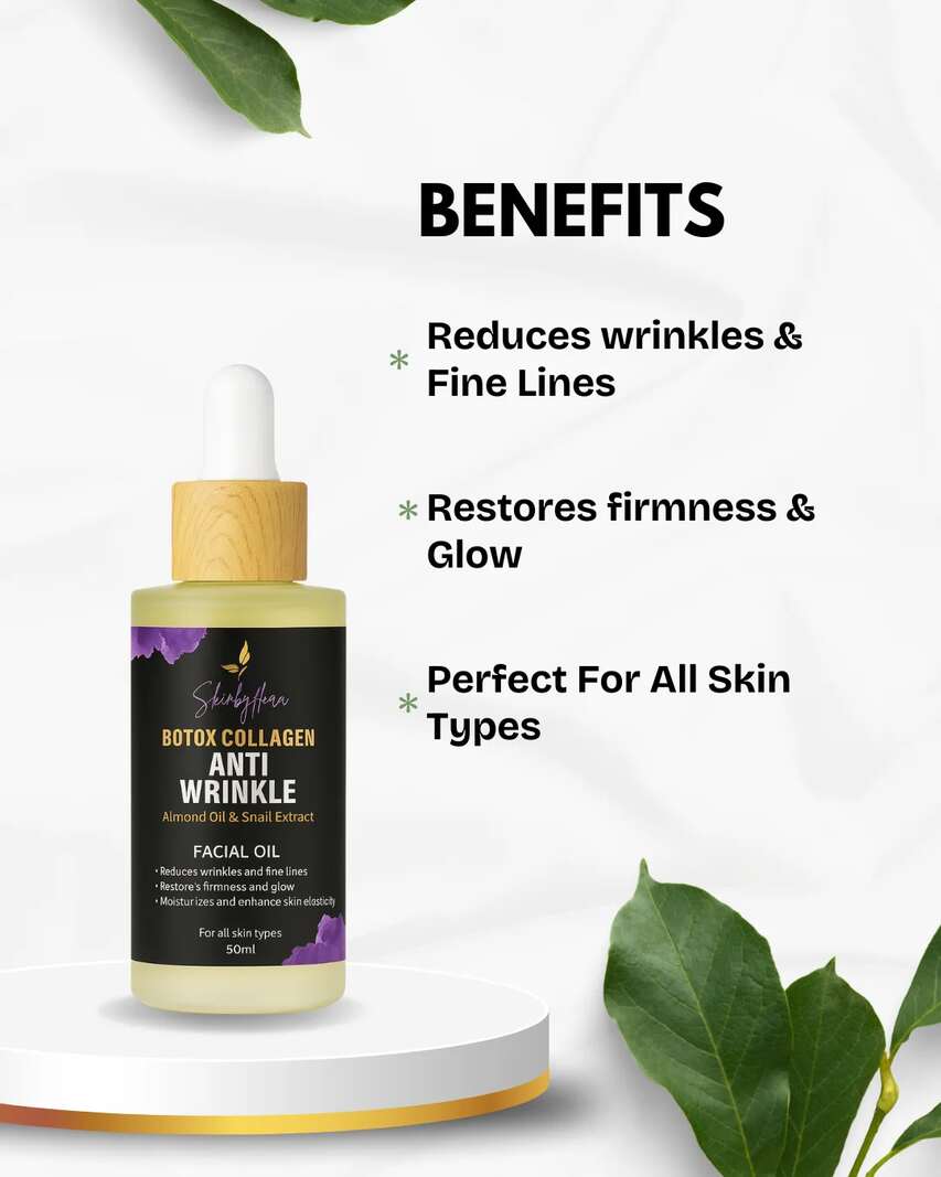BOTOX COLLAGEN ANTI-WRINKLE FACIAL OIL: Deep Wrinkle Treatment