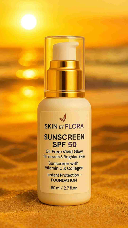 Anti-Ageing Sunscreen SPF 50 MAX - No White Residue, Perfect for All Skin Types