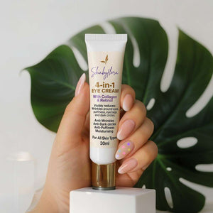 4-IN-1 EYE CREAM: Your Solution for Puffy Eye Bags, Wrinkles & Dark Circles